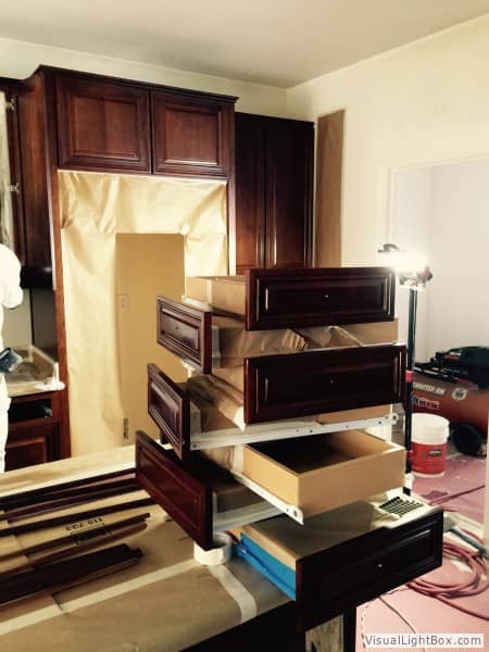 Cabinet Refinishing and Painting in Roseville